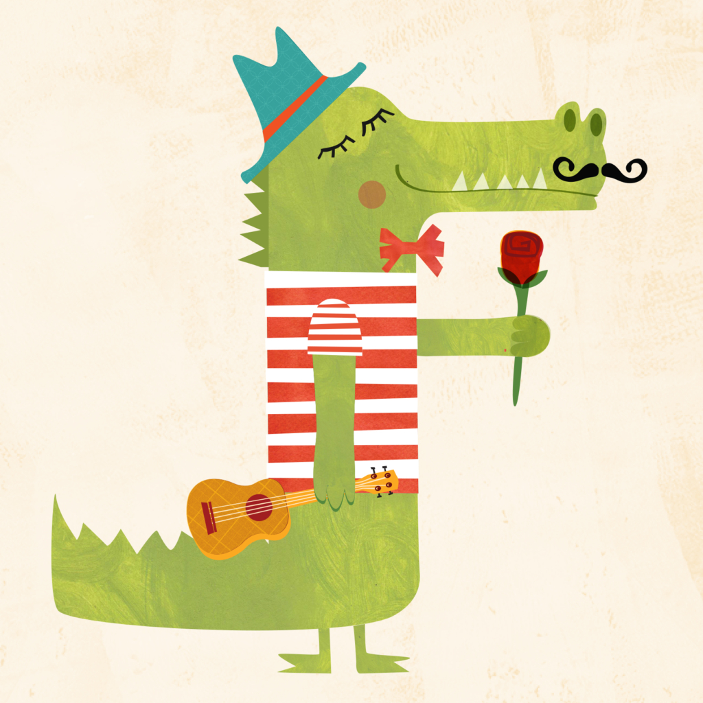 A gipsy romantic Crocodile